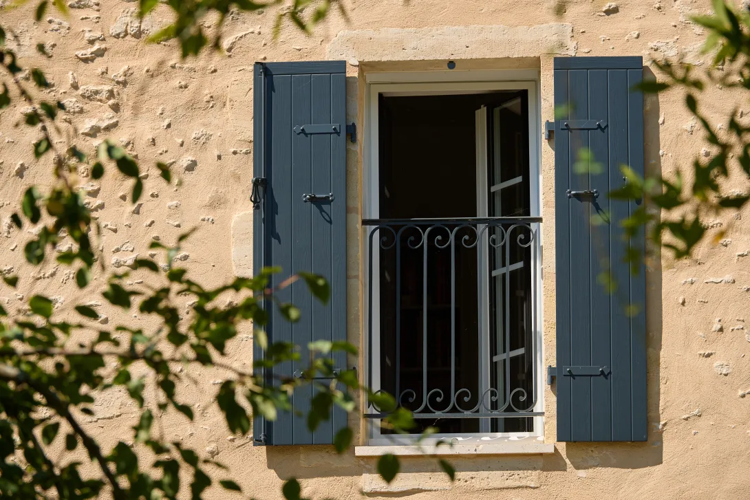 Volet aspect bois à Gradignan